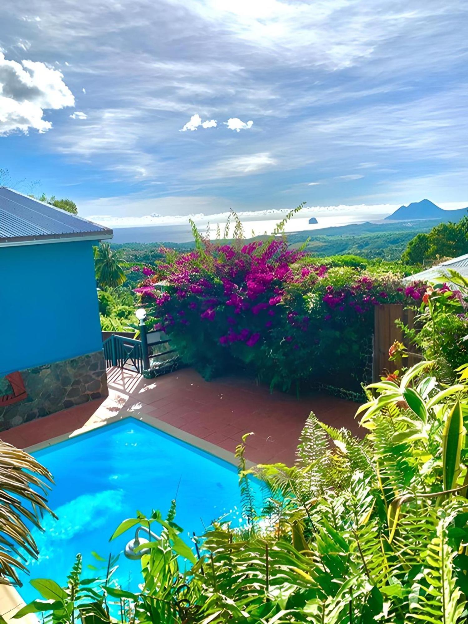 Les Villas Pameyaque 2 F2 Avec 1 Piscine Et 1 F3 Avec 1 Piscine, Superbe Vue Sur La Mer Riviere-Salee 外观 照片